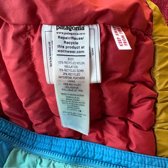 Patagonia baby down sweater jacket - Picture 3 of 4